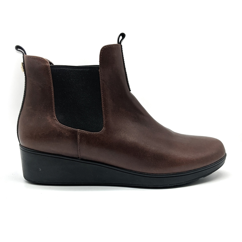 COLE HAAN Signature Grandos Waterproof Wedge Chelsea Boots-7.5